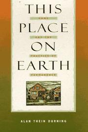 Cover of: This Place on Earth: Home and the Practice of Permanence