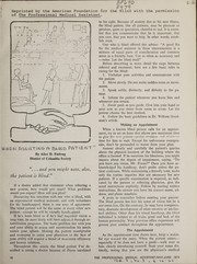 Cover of: When Assisting a Blind Patient by Alice D. Furlong
