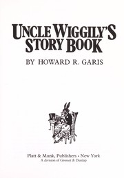 Cover of: Uncle Wiggily's story book by Howard Roger Garis
