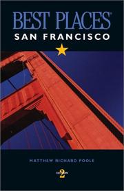 Cover of: Best Places San Francisco | Matthew R. Poole