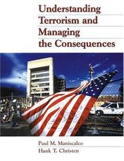 Cover of: Understanding Terrorism and Managing the Consequences
