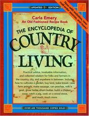 Cover of: The Encyclopedia of Country Living | Carla Emery