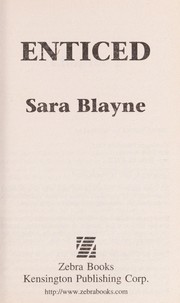 Cover of: Enticed | Sara Blayne
