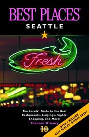 Cover of: Best Places Seattle by Shannon O'Leary