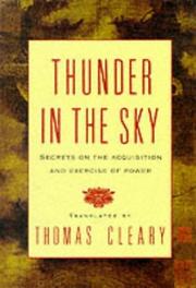 Thunder in the sky by Thomas F. Cleary