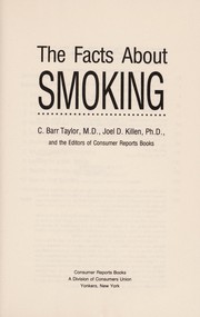 Cover of: The facts about smoking