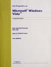 Cover of: New perspectives on Microsoft Windows Vista | 