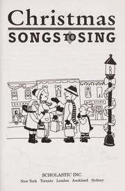 Cover of: Christmas Songs To Sing