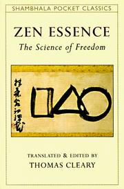 Cover of: Zen essence by translated & edited by Thomas Cleary.