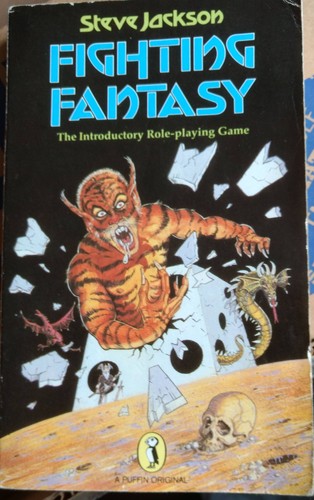 Fighting fantasy by Steve Jackson