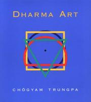 Cover of: Dharma art by Chögyam Trungpa