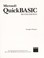 Cover of: QuickBasic