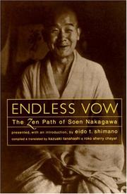 Cover of: Endless Vow: The Zen Path of Soen Nakagawa