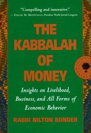 The Kabbalah of money by Nilton Bonder