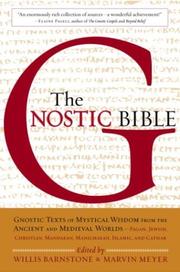 Cover of: The Gnostic Bible by 