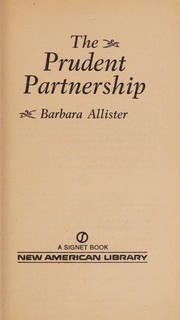 Cover of: The Prudent Partnership by Barbara Allister