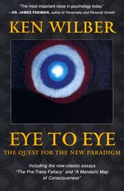 Cover of: Eye to eye by Ken Wilber