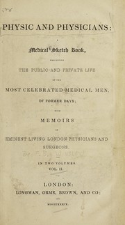 Cover of: Physic and physicians | Forbes Winslow