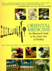 Cover of: Oriental Medicine by Jan Van Alphen