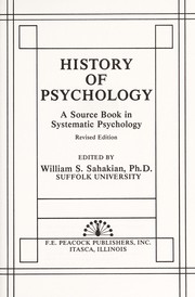Cover of: History of psychology | 
