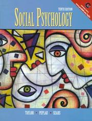 Cover of: Social psychology