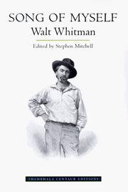 Cover of: Song of Myself by Walt Whitman, Paul-Denis d'Homecourt, Stephen Aldahl, Jamie Pesadilla, cristian lopez, Roycroft Shop, Benno Loewy, Jonathan Bracker, Milio Ureta Soto, Milio Ureta Soto, Walt Whitman