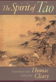 Cover of: The spirit of Tao