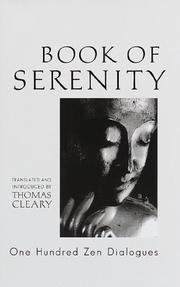 Cover of: Book of Serenity by Thomas Cleary