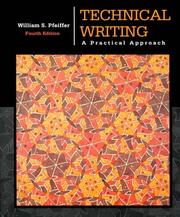 Cover of: Technical Writing by William S. Pfeiffer, William S. Pfeiffer