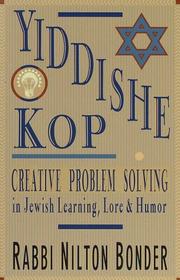 Cover of: Yiddishe Kop by Nilton Bonder