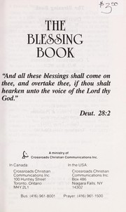 Cover of: Blessing Book-No Gft Bx