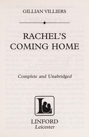 Cover of: Rachel