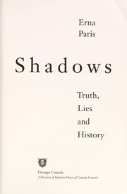 Cover of: Long shadows by Erna Paris