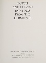 Cover of: Dutch and Flemish paintings from the Hermitage. | 