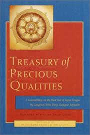 Cover of: Treasury of Precious Qualities | Longchen Yeshe Dorje (Kangyur Rinpoche)