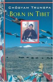 Cover of: Born In Tibet by Chögyam Trungpa