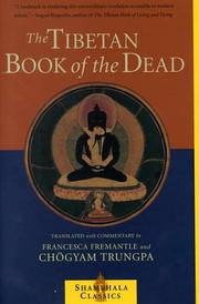 Cover of: The Tibetan Book of the Dead by Chögyam Trungpa, Francesca Fremantle