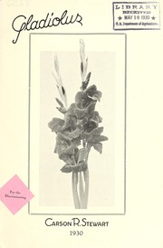 Cover of: Gladiolus | Carson R. Stewart (Firm)
