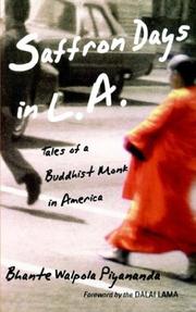 Cover of: Saffron Days in L.A.: Tales of a Buddhist Monk in America