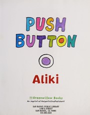 Cover of: Push button by Aliki
