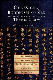 Cover of: Classics of Buddhism and Zen by 