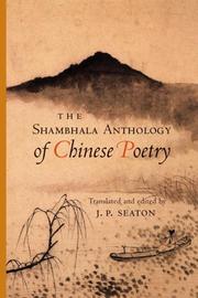 Cover of: The Shambhala Anthology of Chinese Poetry