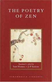 Cover of: The Poetry of Zen (Shambhala Library)