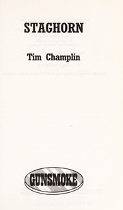 Cover of: Staghorn | Tim Champlin