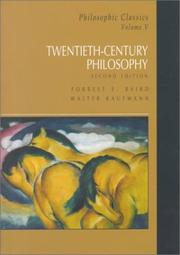 Cover of: Philosophic Classics, Volume V by 
