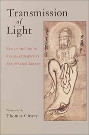 Cover of: Transmission of Light: Zen in the Art of Enlightenment by Zen Master Keizan