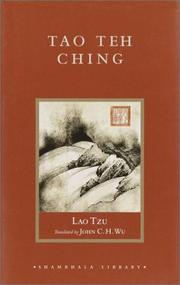 Cover of: Tao Teh Ching