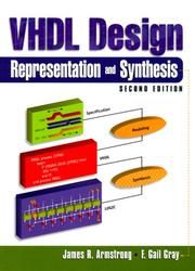 Cover of: VHDL Design Representation and Synthesis (2nd Edition)