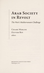 Cover of: Arab society in revolt | Cesare Merlini