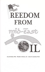 Cover of: Freedom from mid-east oil | Jerry B. Brown